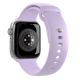 3. Pasek silikonowy Puro Icon do Apple Watch 42 / 44 / 45 / 49 mm - lawendowy (2 szt.)