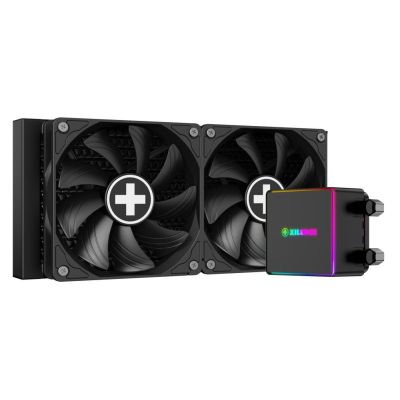 12. Xilence LiQuRizer RGB XC982 Procesor Zestaw do chłodzenia płynami 12 cm Czarny