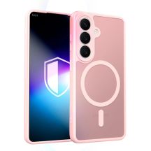 Etui 3mk Misty MagCase na Samsung Galaxy S26 - różowe