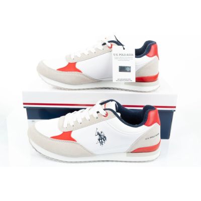 30. Buty sportowe U.S. Polo ASSN. M UP21M48062-WHI-RED01