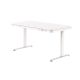 11. Activejet Biurko z elektryczną regulacją wysokości ET119W-C  w kolorze białym. Wymiar blatu 140 x 70 cm.