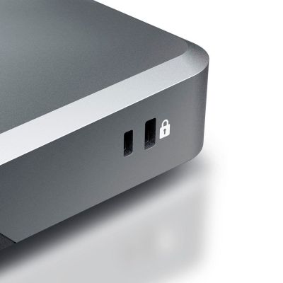 5. ALOGIC DX3 Przewodowa USB 3.2 Gen 1 (3.1 Gen 1) Type-C Czarny, Szary