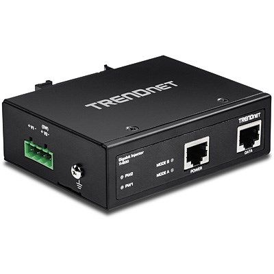2. TRENDnet TI-IG30 - Wtryskiwacz mocy (możliwy montaż na szynie DIN) - 30 Watt - złącza wyjściowe: 1