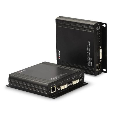 6. Lindy 39245 przedłużacz KVM Nadajnik i odbiornik