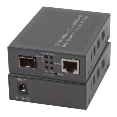 2. EFB Elektronik EL029 konwerter sieciowy 1000 Mbit/s Multifunkcyjny, Pojedynczy Czarny