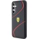 2. Etui Ferrari Twist Metal Logo na Samsung Galaxy S23 FE - czarne