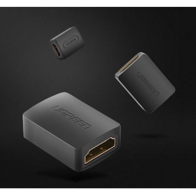2. Ugreen adapter łącznik złączka HDMI czarny (20107)