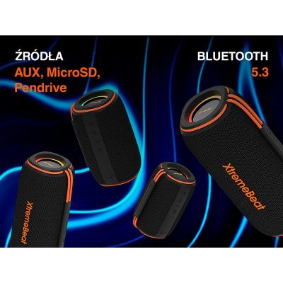 15. TRACER GŁOŚNIK TWS XTREMEBEAT ULTRA BLUETOOTH RGB