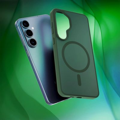 17. Etui 3mk Smoke MagCase na Samsung Galaxy S26+ - zielone