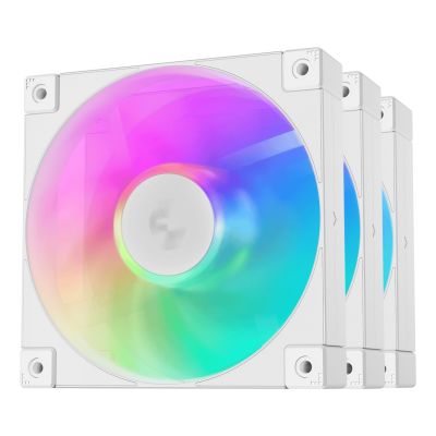 Wentylator Deepcool R-FD12-BKAPN3-G ARGB-3 IN 1 Performance 120mm Fan White 3-Pack