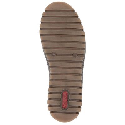 11. Wodoodporne trapery damskie botki czarne Rieker Y3433-00