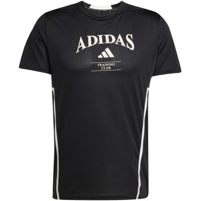 8. Koszulka męska adidas Designed for Training Legacy Heritage Tee czarna KA5284