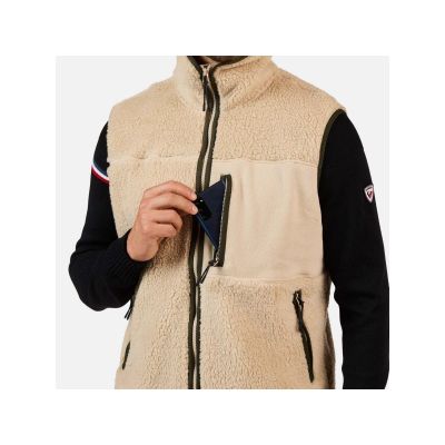 4. Kamizelka męska ROSSIGNOL All Track Sherpa Vest szara