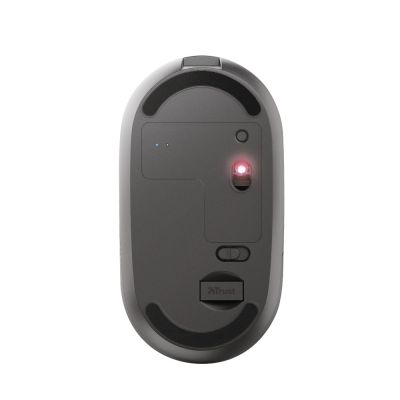 5. Mysz TRUST Puck Rechargeable Wireless Ultra-Thin Black