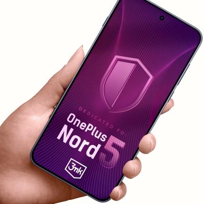 4. Szkło hybrydowe 3mk FlexibleGlass na OnePlus Nord 5