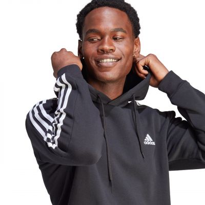 6. Bluza adidas Essentials Fleece 3-Stripes Hoodie M IB4028