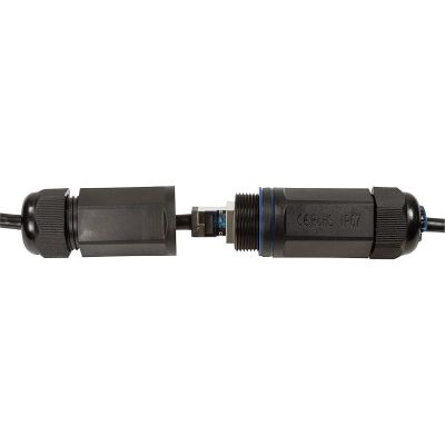 7. Logilink Outdoor PE Patchkabel CAT.6A S/FTP, schwarz, 50,0m