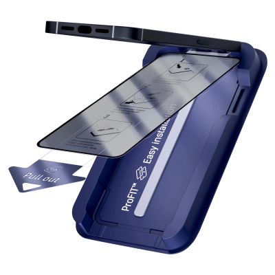 8. Szkło hartowane 9H z filtrem prywatyzującym 3mk HardGlass Max Privacy na Samsung Galaxy S24+ / S25+