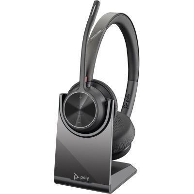 2. Słuchawki Poly Voyager 4320 USB-A Headset +BT700 dongle + podstawka ładująca 77Y99AA