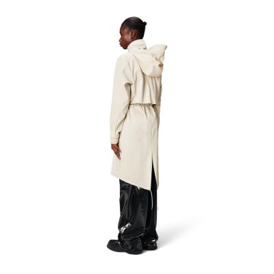 3. Rains płaszcz przeciwdeszczowy STRING W PARKA W3 18550 95 DUNE GRAIN