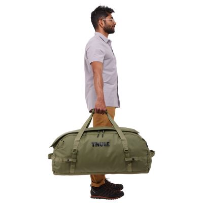 10. Thule Chasm TDSD304 Olivine sportowa torba 90 l Poliester Oliwkowy