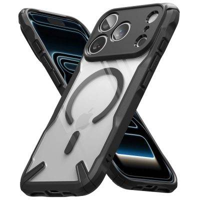 5. Etui Ringke Fusion X Magnetic MagSafe na iPhone 18 Pro Max / 17 Pro Max - czarne