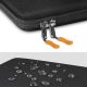 4. Etui Tech-Protect Hardpouch na laptopa 15-16 - czarno-pomarańczowe
