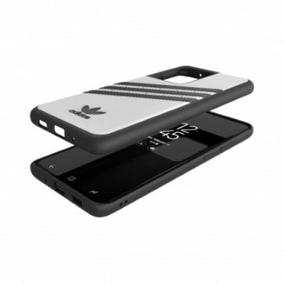 7. Etui Adidas OR Moudled Case PU na Samsung Galaxy S20 Ultra - biało-czarne