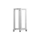 8. Rack otwarty 19" 27U 600x800 szary LANBERG