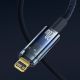 17. Kabel Baseus CATS000003 Lightning - USB-C 20W 480Mb/s 1m - niebieski