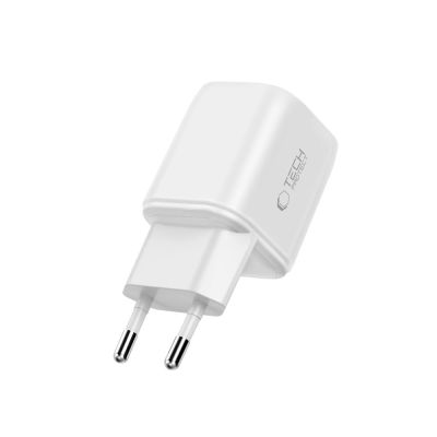 3. Ładowarka sieciowa Tech-Protect NCA100W-GaN 3-Porty PD 3.2 100W / QC3.0 - biała