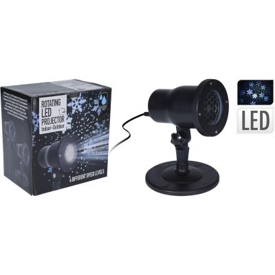 14. PROJEKTOR RZUTNIK LED BURZA ŚNIEŻNA