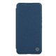 2. Nillkin Qin Cloth Pro Case etui do iPhone 14 Plus osłona na aparat kabura pokrowiec obudowa z klapką niebieski