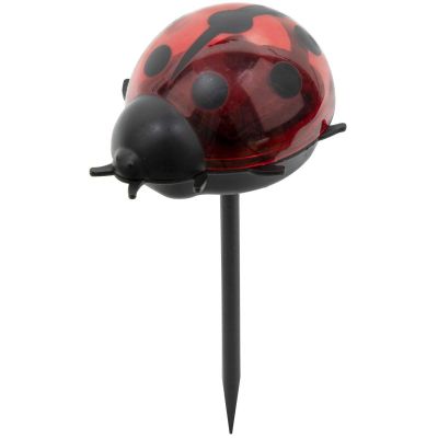 13. LAMPA SOLARNA BIEDRONKA 1 LED 5x7,5x13CM