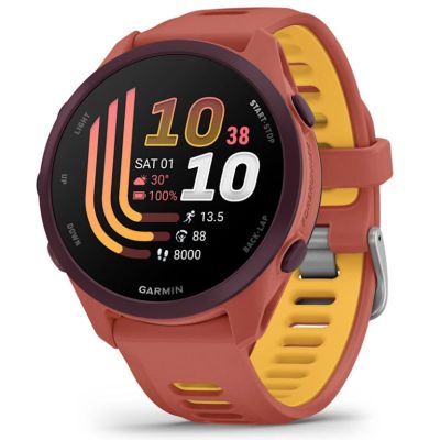 Zegarek Garmin Forerunner 170 42,6mm Music Red Pink Mango