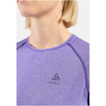 Koszulka damska Odlo ESSENTIAL SEAMLESS T-shirt crew neck s/s fioletowa