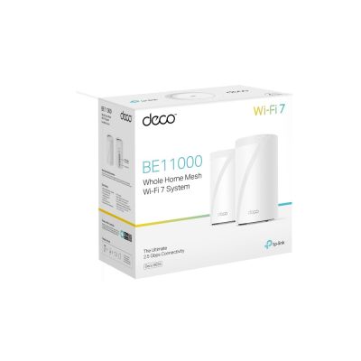 4. Router WiFi Mesh 9300Mbps DECO BE65 (2-PACK) TP-LINK
