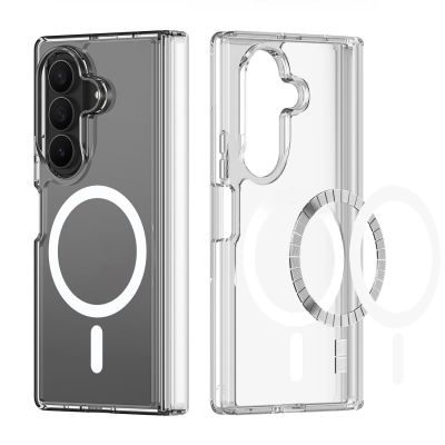 5. Etui Dux Ducis Clin Mag na Samsung Galaxy Z Fold 8 / Z Fold 7 kompatybilne z MagSafe - przezroczyste