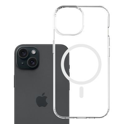 6. Etui 3mk Armor Magcase na iPhone 15 Plus - przezroczyste