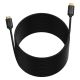6. Baseus kabel przewód HDMI 2.0 4K 30 Hz 3D HDR 18 Gbps 8 m czarny (CAKGQ-E01)
