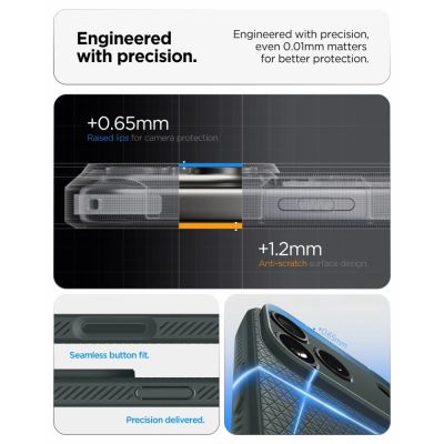 8. Etui Spigen Liquid Air na iPhone 18 Pro Max / 17 Pro Max - zielone