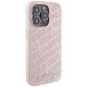 4. Etui Karl Lagerfeld Quilted K Pattern na iPhone 15 Pro Max - różowe