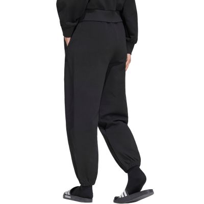 3. Spodnie damskie adidas Kit Small Logo Regular Cuffed czarne KU7935
