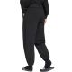 3. Spodnie damskie adidas Kit Small Logo Regular Cuffed czarne KU7935