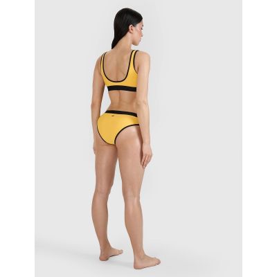 4. Dół od bikini figi ze średnim stanem damskie 4F 4FWSS25UBKBF078-71S
