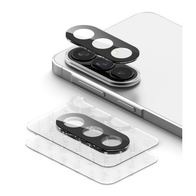 3. Osłona aparatu Ringke Camera Full Cover 2-Pack na Samsung Galaxy A37 / A57 5G - czarna
