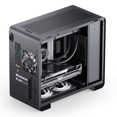 7. Jonsbo U4 Mini Mesh Micro-ATX Case - Czarny