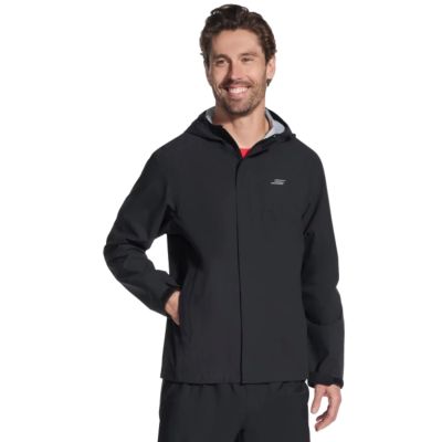 Skechers Premier Rain Jacket JA347-BLK Czarne L