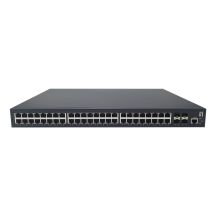 LevelOne GTP-5271DP przełącznik sieciowy Zarządzany L2/L3 Gigabit Ethernet (10/100/1000) Obsługa PoE 1U Szary