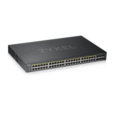 5. Switch Zyxel GS1920-48HP 50p PoE (PoE+: 48;) 375W Managed Gigabit